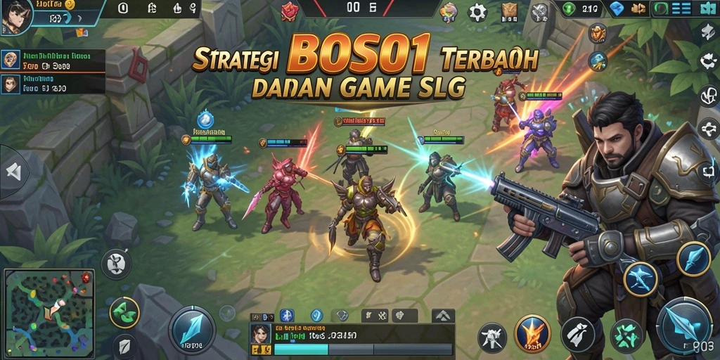 Tampilan gameplay BOS01 yang menarik dan penuh strategi.