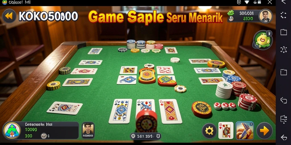 Tampilan menarik dari gameplay KOKO5000 yang seru dan interaktif.